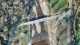 Mapa do celów projektowych na tle aktualnej ortofotomapy