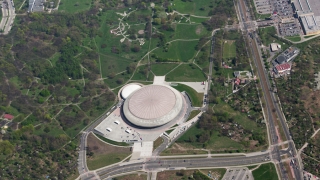 Kraków - Tauron Arena, zdjęcie ukośne